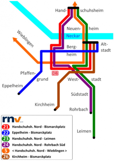 Straßenbahn Heidelberg