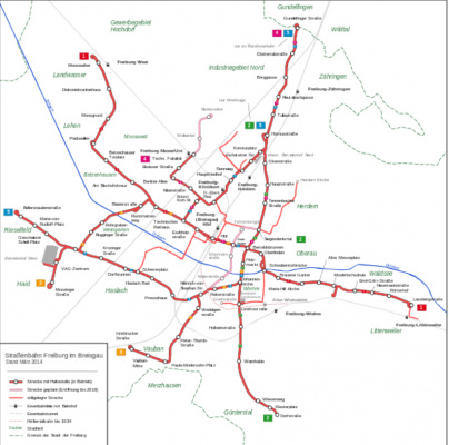 Straßenbahn Freiburg